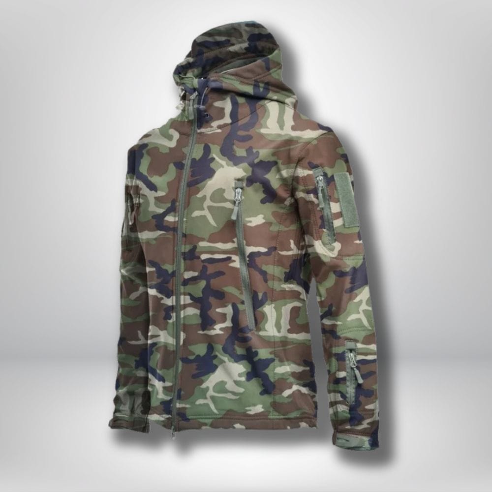 Veste randonnée | Hiver  Vert camouflage / S