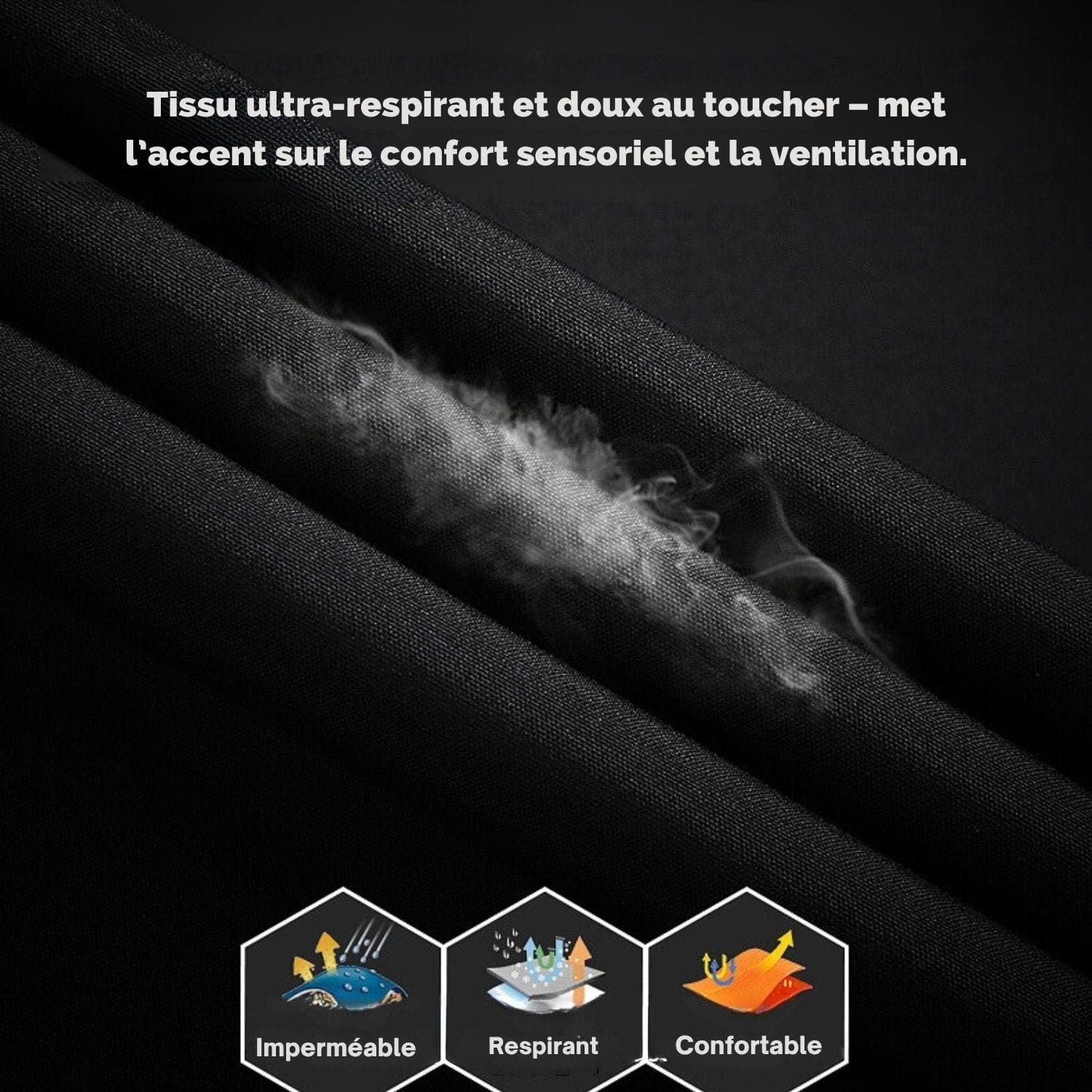 Veste randonnée Imperméable respirante homme