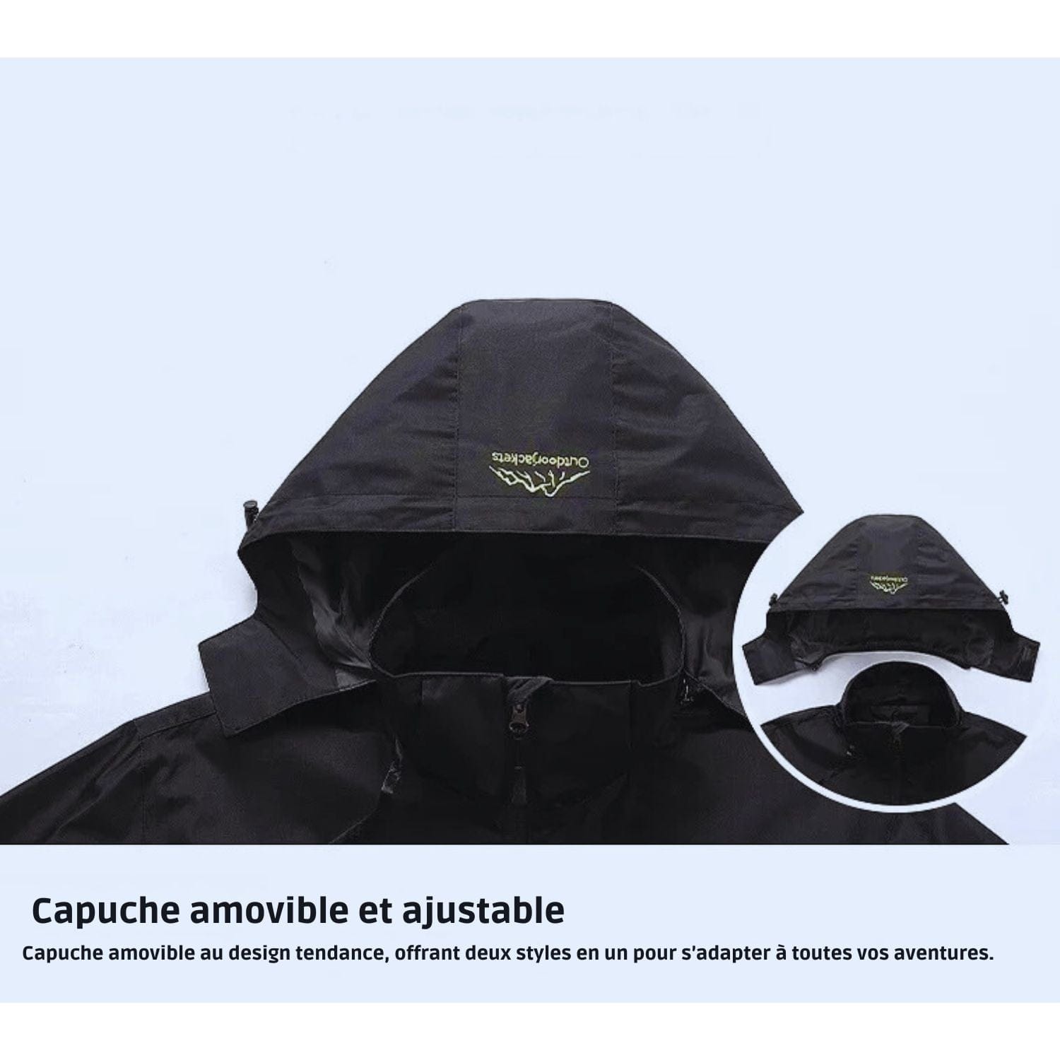 Veste randonnée Imperméable respirante homme