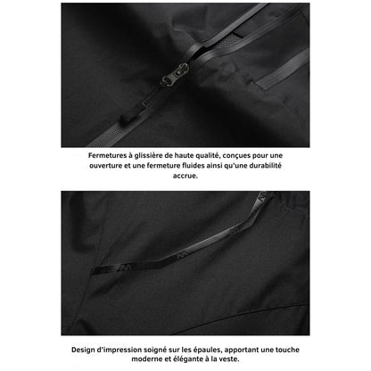 Veste randonnée Imperméable respirante homme