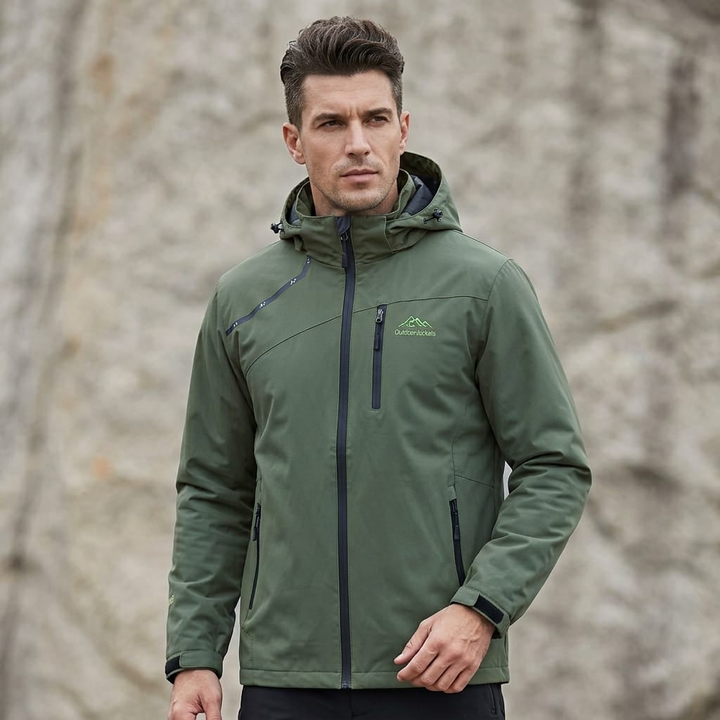 Veste randonnée Imperméable respirante homme