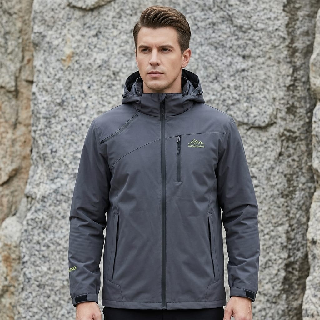 Veste randonnée Imperméable respirante homme