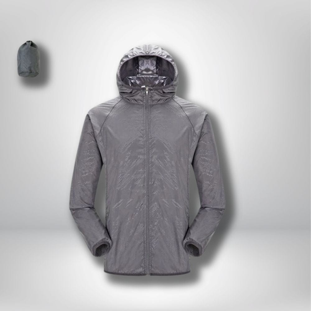 Veste randonnée | Imperméable Unisex Gris / S