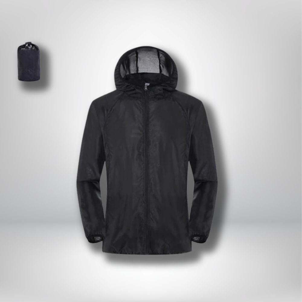 Veste randonnée | Imperméable Unisex Noir / S