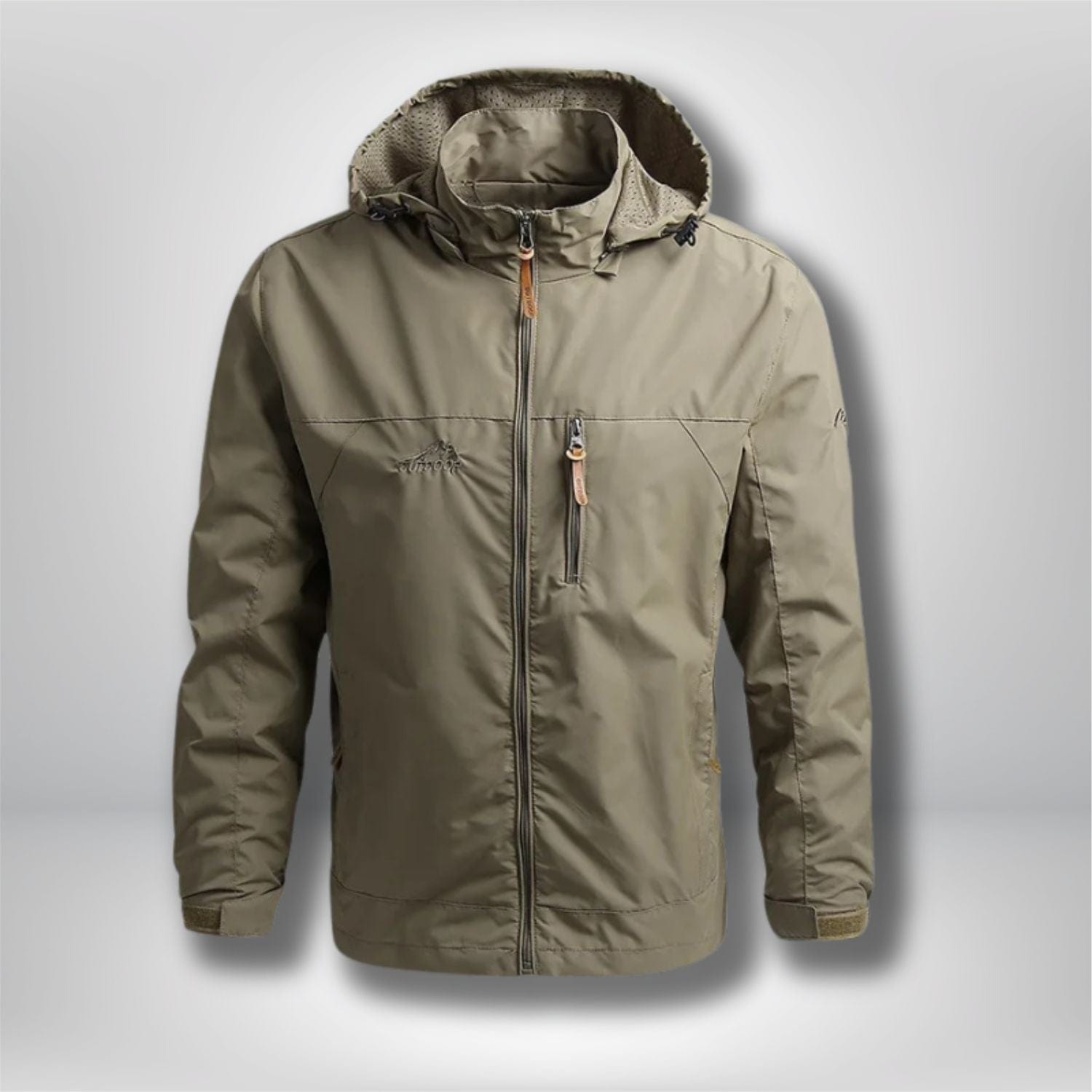 veste randonnée légère imperméable Kaki / 5XL