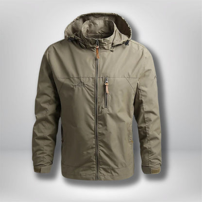 veste randonnée légère imperméable Kaki / 5XL