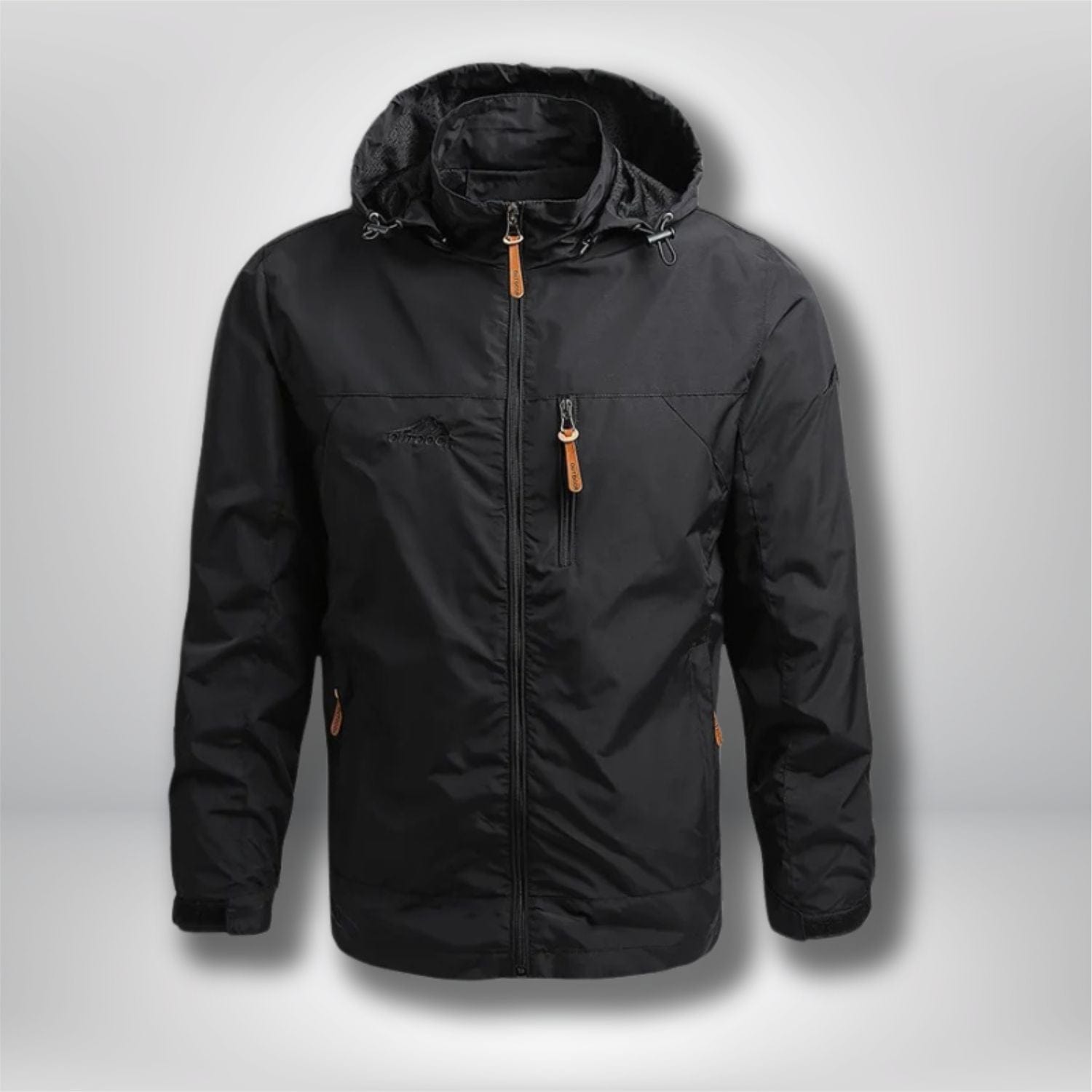 veste randonnée légère imperméable Noir / 5XL