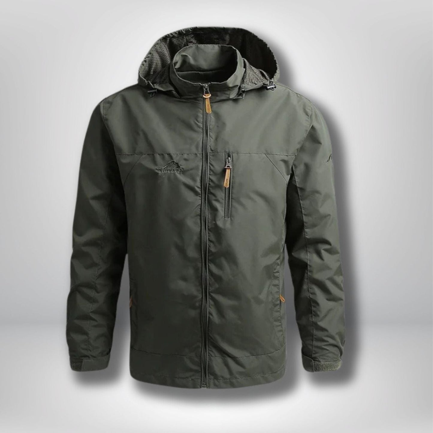 veste randonnée légère imperméable Vert militaire / 5XL