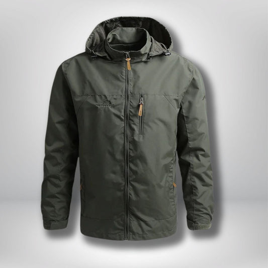 veste randonnée légère imperméable Vert militaire / 5XL