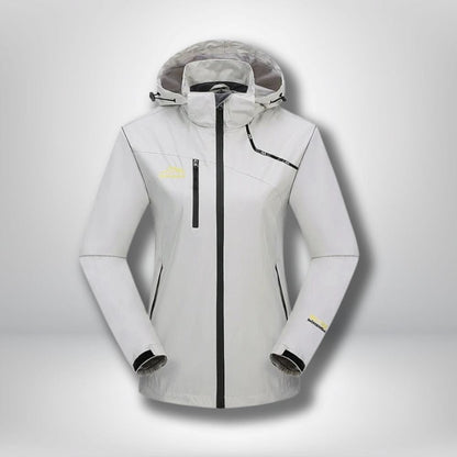 Veste softshell | femme randonnée Blanc / L