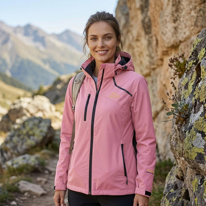 Veste softshell femme randonnée Rose / M