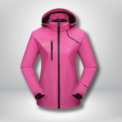 Veste softshell | femme randonnée Rose Rouge / M
